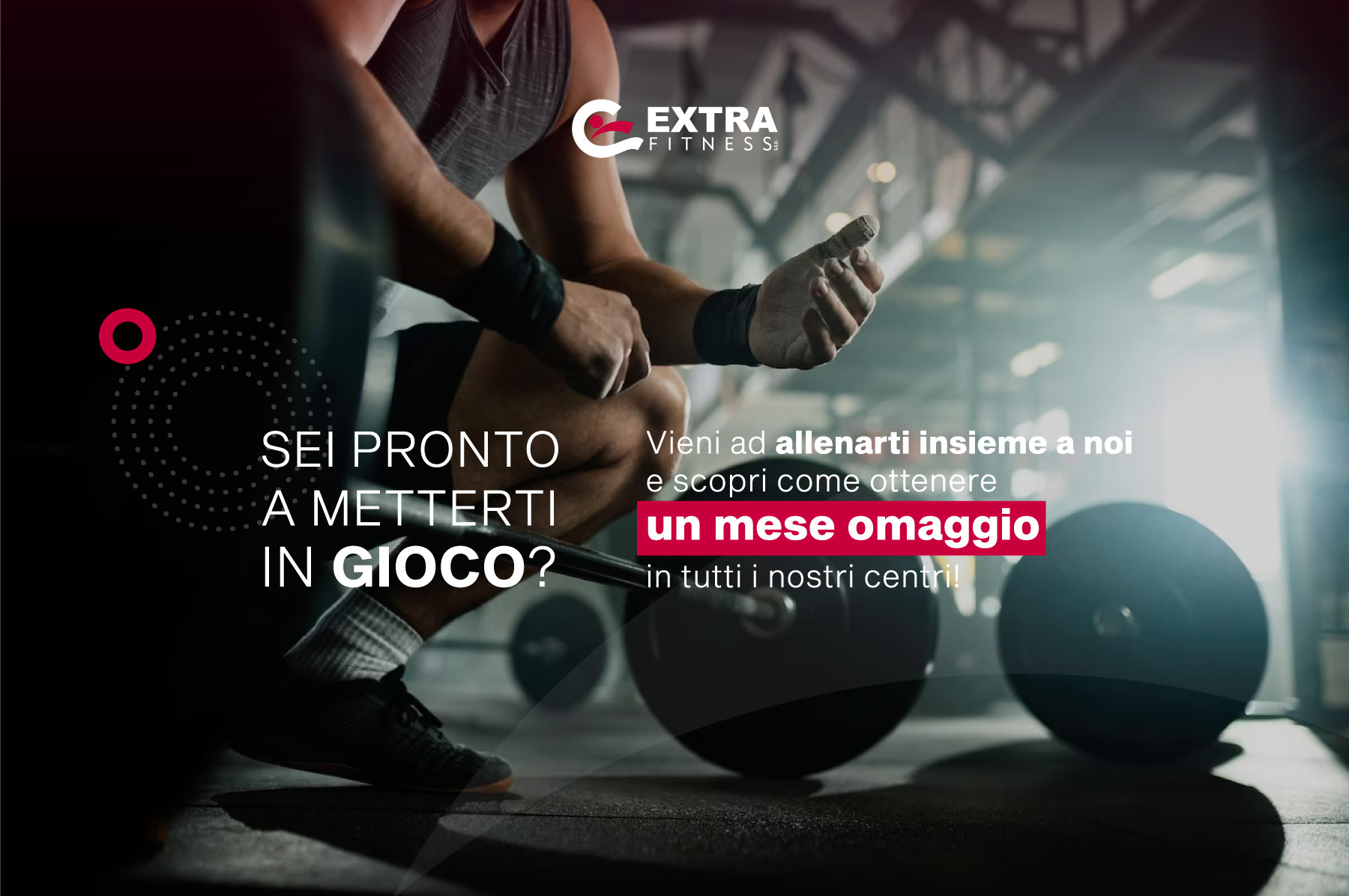 Nuova promozione: un mese di fitness in omaggio!